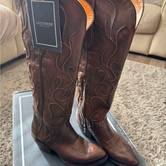 Lucchese Shoes - New Women’s Lucchese Western Boots (Peri)